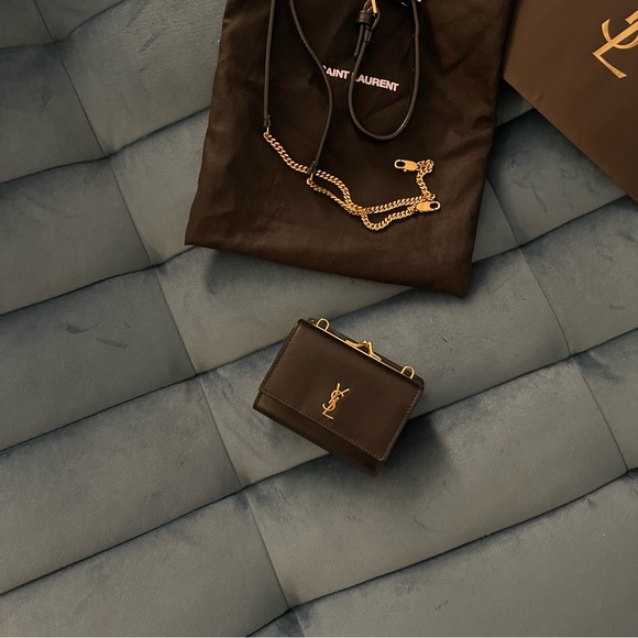 SAINT LAURENT Monogram Rider Belt/Crossbody Bag - Picture 6 of 7